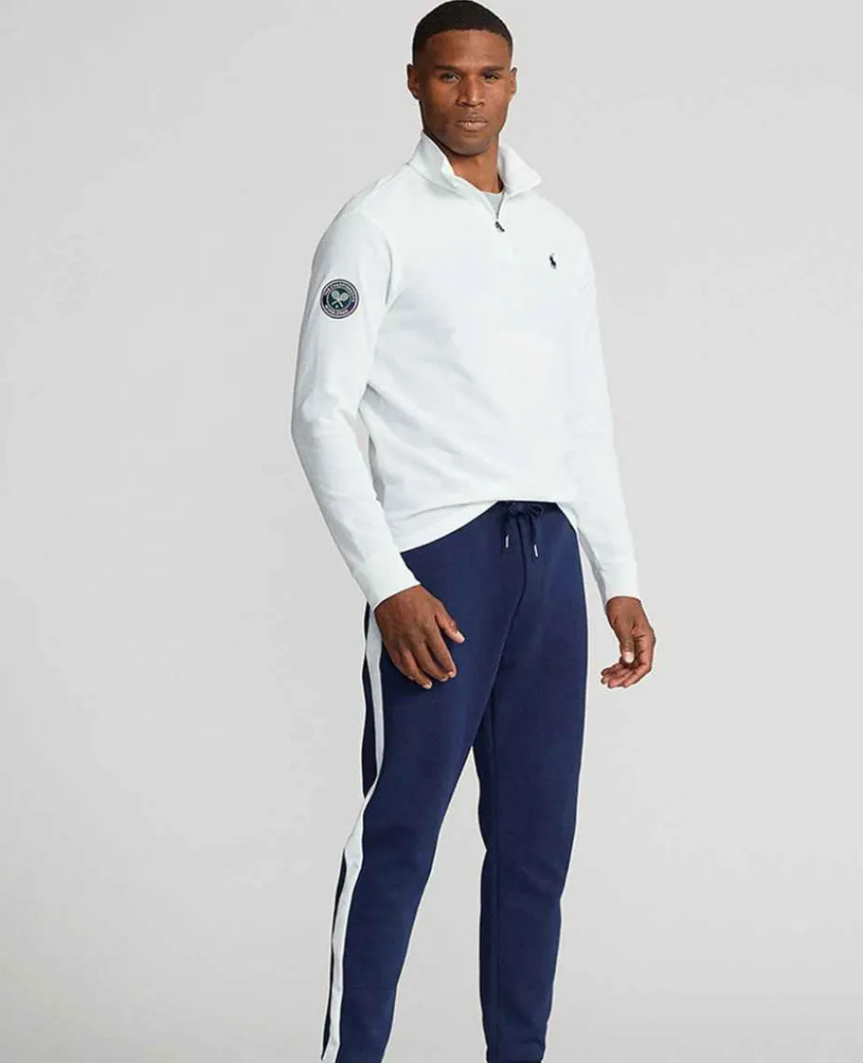 Ralph Lauren Polo Ralph Lauren*Polo Men's Clarus Quarter-Zip Pullover - White