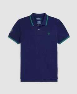 Ralph Lauren Polo Ralph Lauren*Polo Men's Cotton Polo-Collar Sweater - Navy