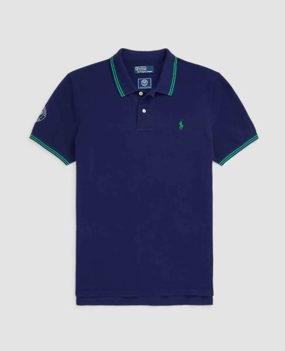 Ralph Lauren Polo Ralph Lauren*Polo Men's Cotton Polo-Collar Sweater - Navy