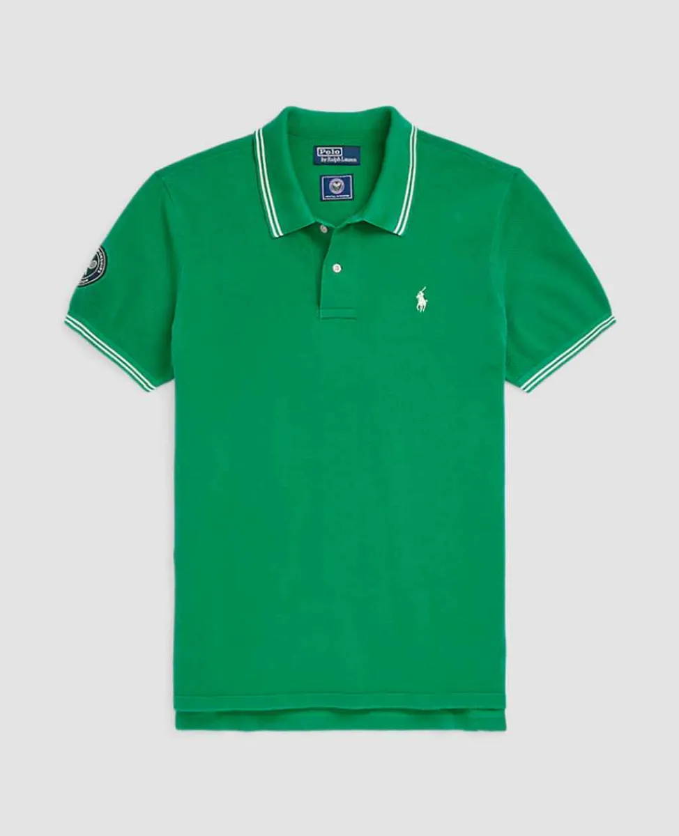 Ralph Lauren Polo Ralph Lauren*Polo Men's Cotton Polo-Collar Sweater - Green