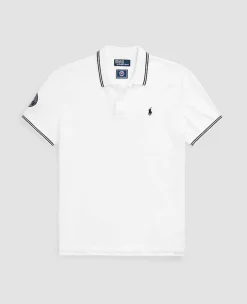 Ralph Lauren Polo Ralph Lauren*Polo Men's Cotton Polo-Collar Sweater - White