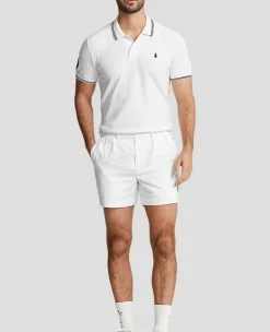 Ralph Lauren Polo Ralph Lauren*Polo Men's Cotton Polo-Collar Sweater - White