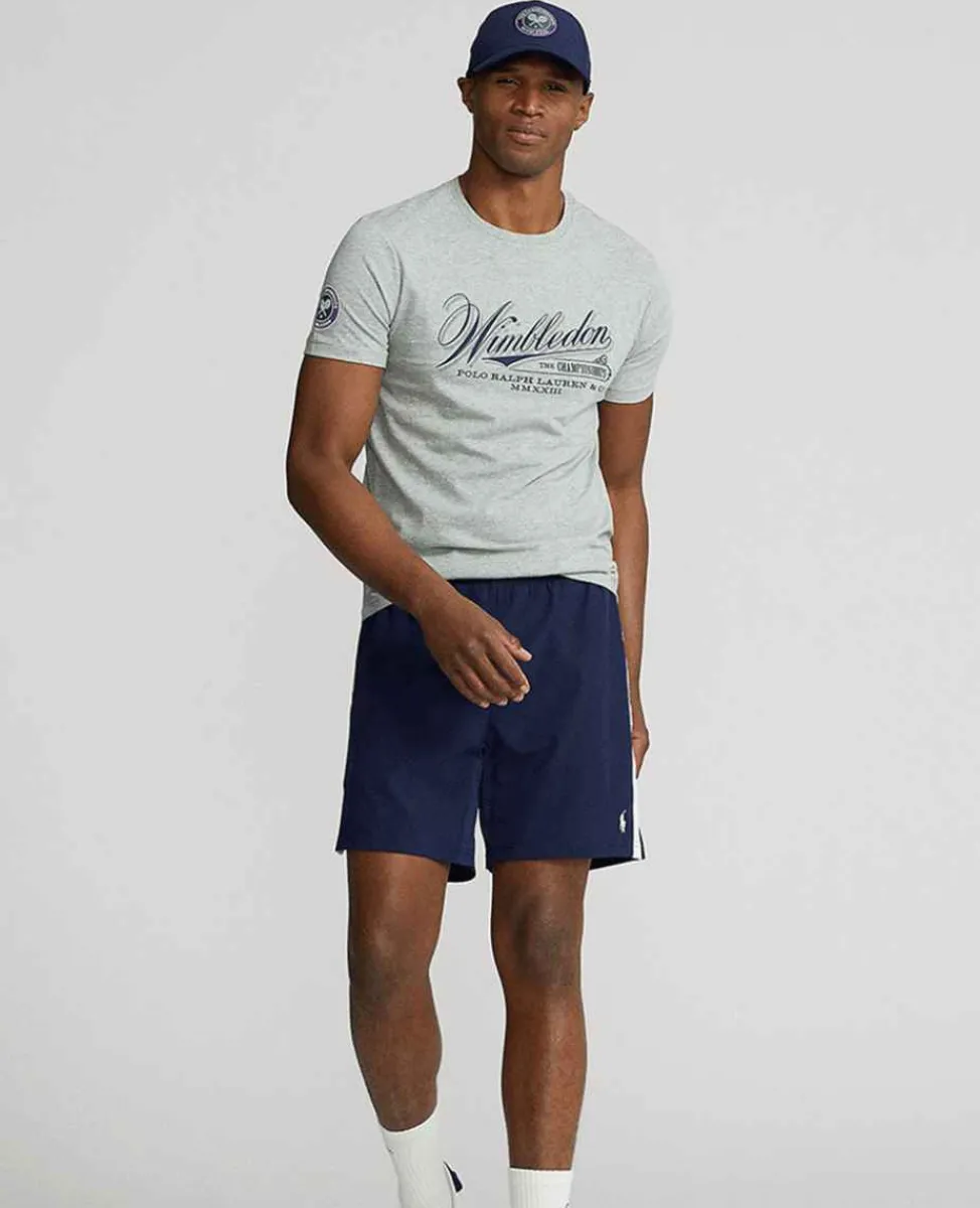 Ralph Lauren Polo Ralph Lauren*Polo Men's Custom Slim Fit T-Shirt - Grey