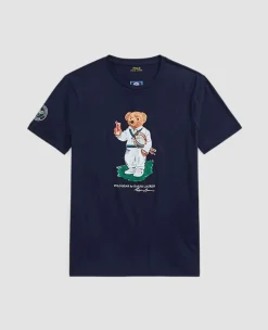Ralph Lauren Polo Ralph Lauren*Polo Men's Custom Slim Fit Bear T-Shirt - Navy