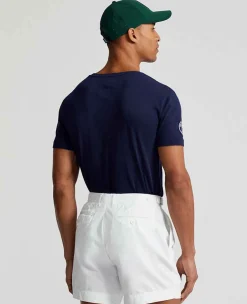 Ralph Lauren Polo Ralph Lauren*Polo Men's Custom Slim Fit Bear T-Shirt - Navy