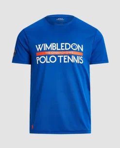 Ralph Lauren Polo Ralph Lauren*Polo Men's Custom Slim Fit T-Shirt - Blue