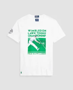 Ralph Lauren Polo Ralph Lauren*Polo Men's Custom Slim Fit T-Shirt - Tennis Player