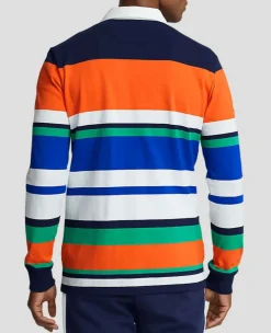Ralph Lauren Polo Ralph Lauren*Polo Men's Custom Slim Fit Rugby Shirt - Multi