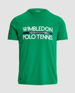 Ralph Lauren Polo Ralph Lauren*Polo Men's Custom Slim Fit T-Shirt - Green