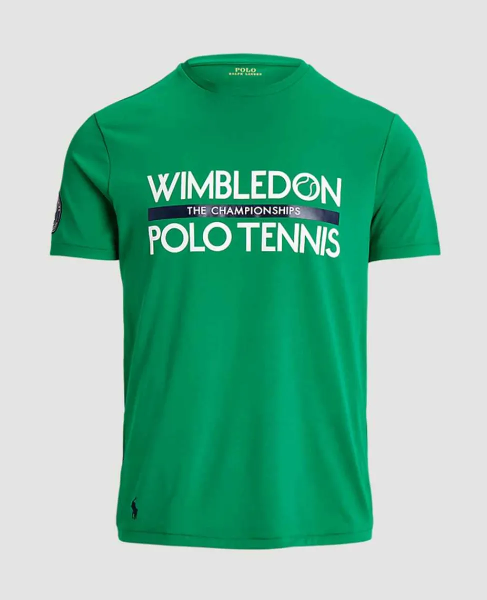 Ralph Lauren Polo Ralph Lauren*Polo Men's Custom Slim Fit T-Shirt - Green