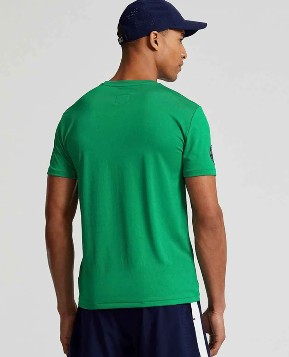 Ralph Lauren Polo Ralph Lauren*Polo Men's Custom Slim Fit T-Shirt - Green