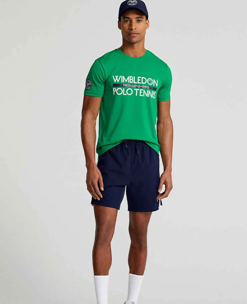 Ralph Lauren Polo Ralph Lauren*Polo Men's Custom Slim Fit T-Shirt - Green