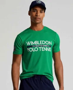 Ralph Lauren Polo Ralph Lauren*Polo Men's Custom Slim Fit T-Shirt - Green