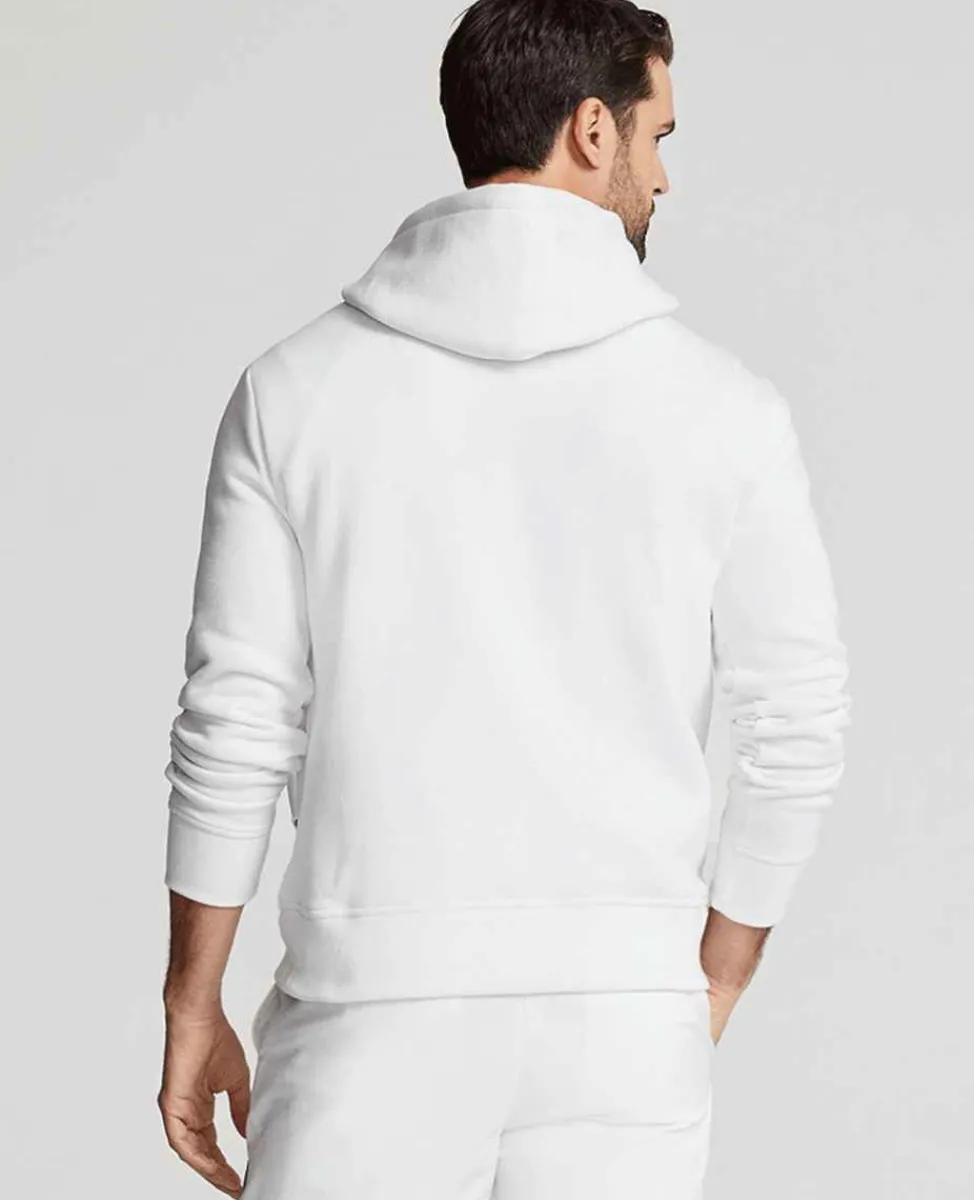 Ralph Lauren Polo Ralph Lauren*Polo Men's Fleece Graphic Hoodie - White