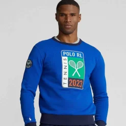 Ralph Lauren Polo Ralph Lauren*Polo Men's Fleece Graphic Sweatshirt - Blue