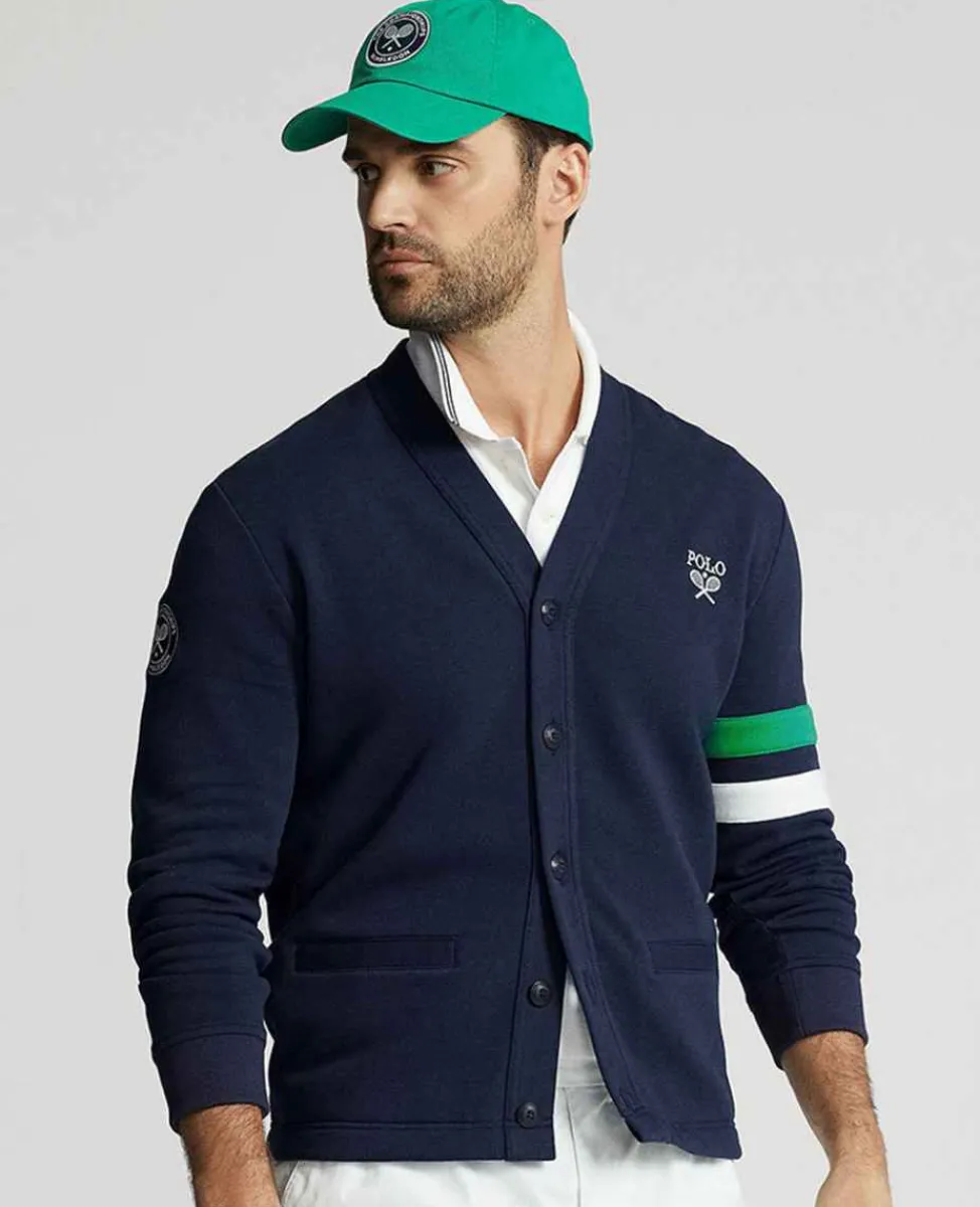 Ralph Lauren Polo Ralph Lauren*Polo Men's Fleece Cardigan - Navy
