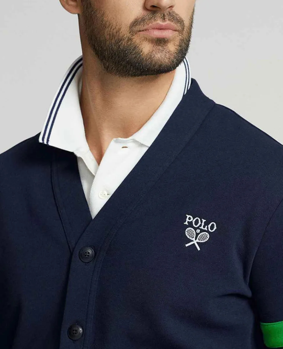 Ralph Lauren Polo Ralph Lauren*Polo Men's Fleece Cardigan - Navy