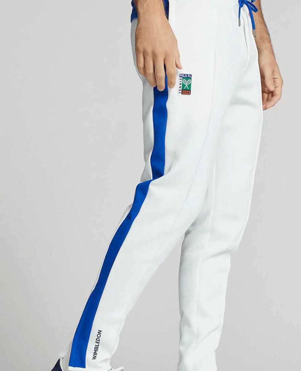 Ralph Lauren Polo Ralph Lauren*Polo Men's Stripe Trackpant - White