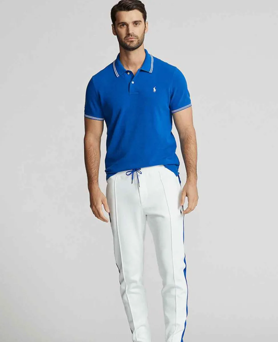 Ralph Lauren Polo Ralph Lauren*Polo Men's Stripe Trackpant - White