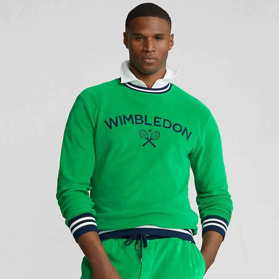 Ralph Lauren Polo Ralph Lauren*Polo Men's Terry Graphic Sweatshirt - Green
