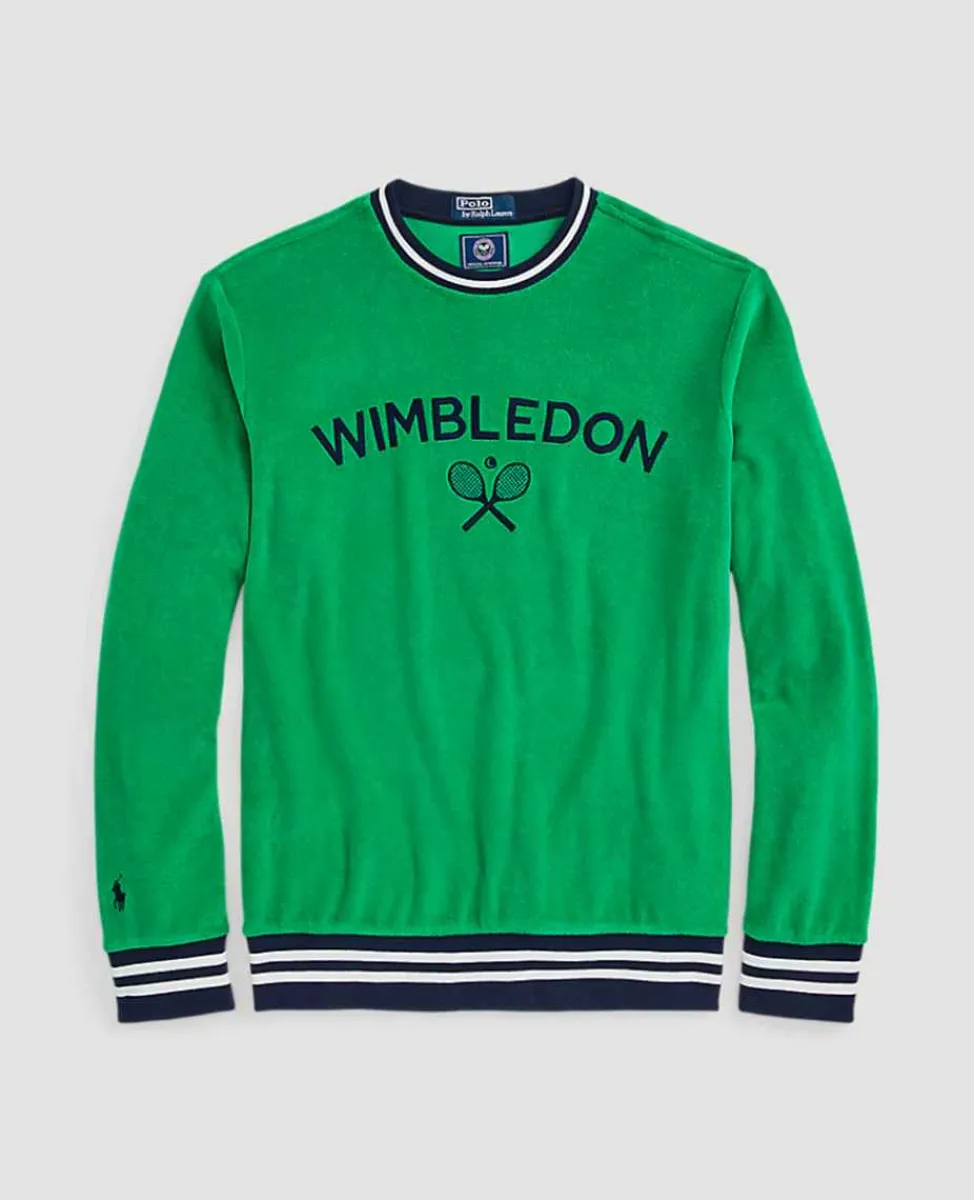 Ralph Lauren Polo Ralph Lauren*Polo Men's Terry Graphic Sweatshirt - Green