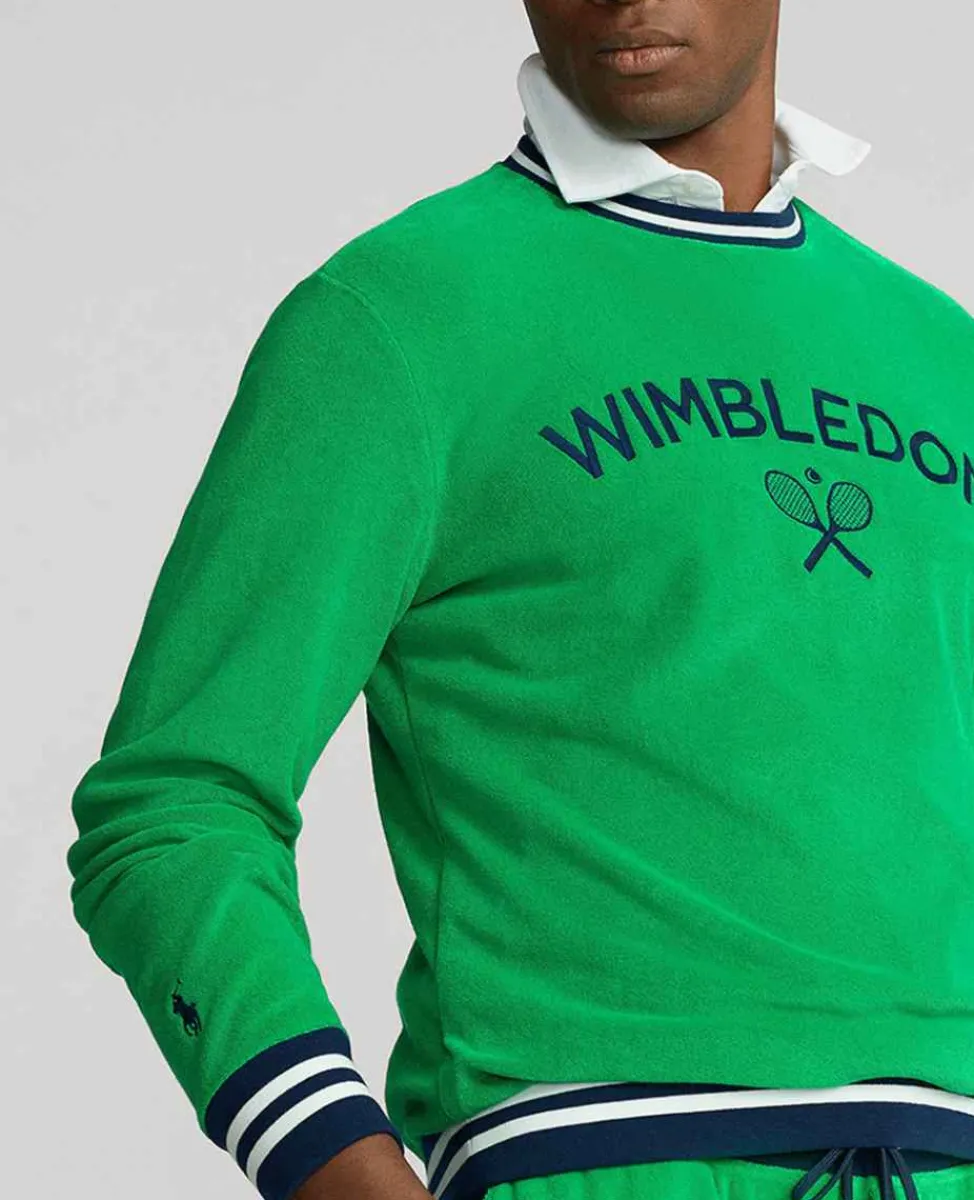 Ralph Lauren Polo Ralph Lauren*Polo Men's Terry Graphic Sweatshirt - Green
