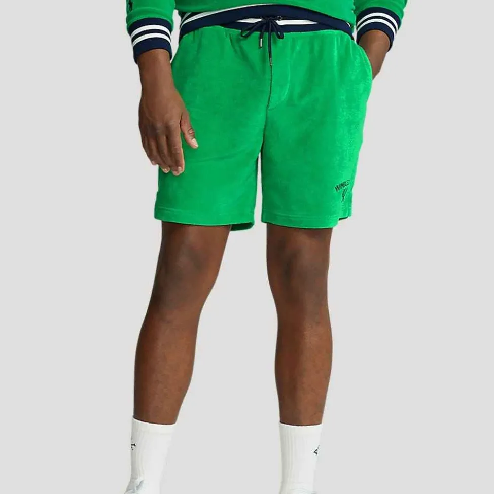 Ralph Lauren Polo Ralph Lauren*Polo Men's Terry Graphic Shorts - Green