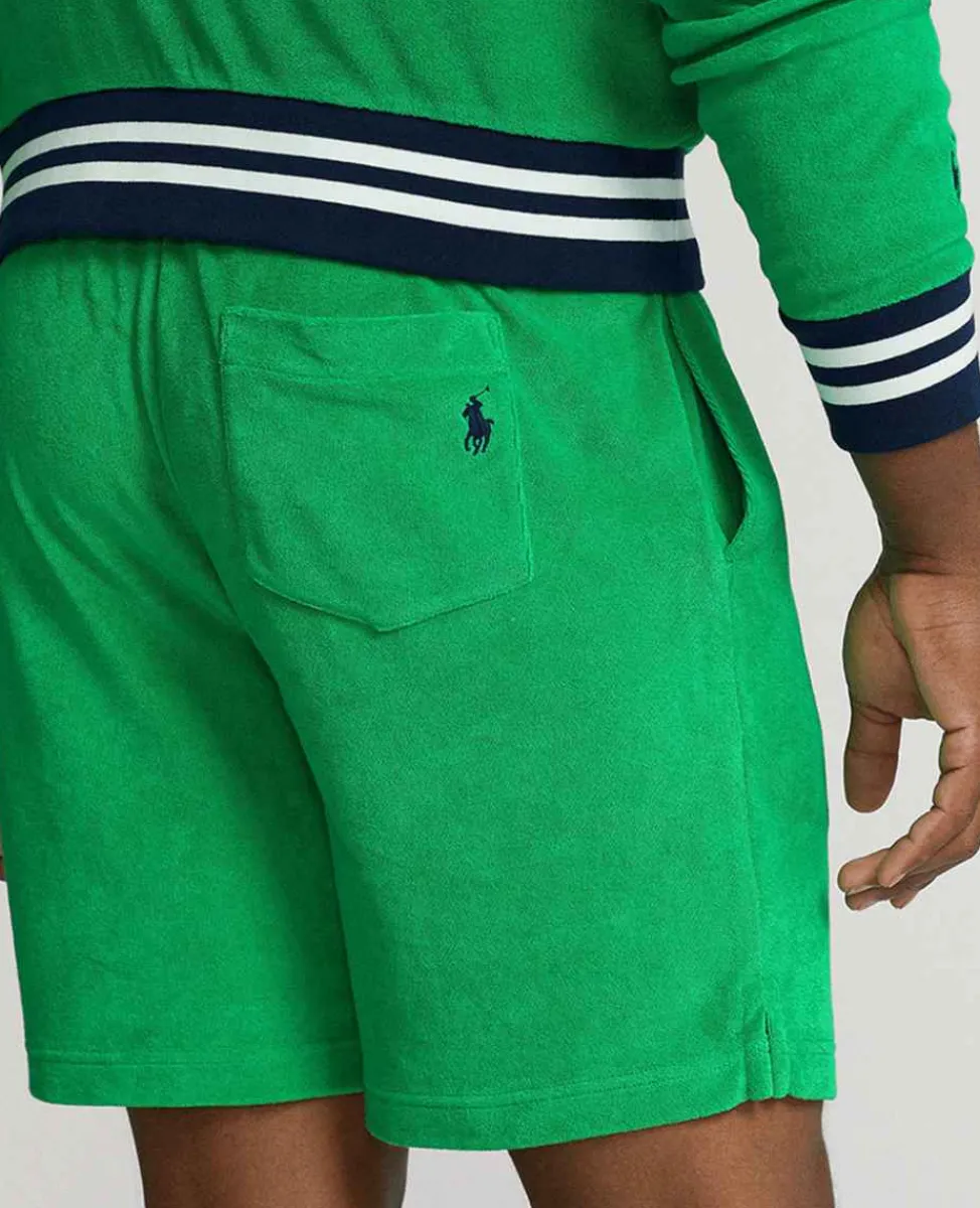 Ralph Lauren Polo Ralph Lauren*Polo Men's Terry Graphic Shorts - Green