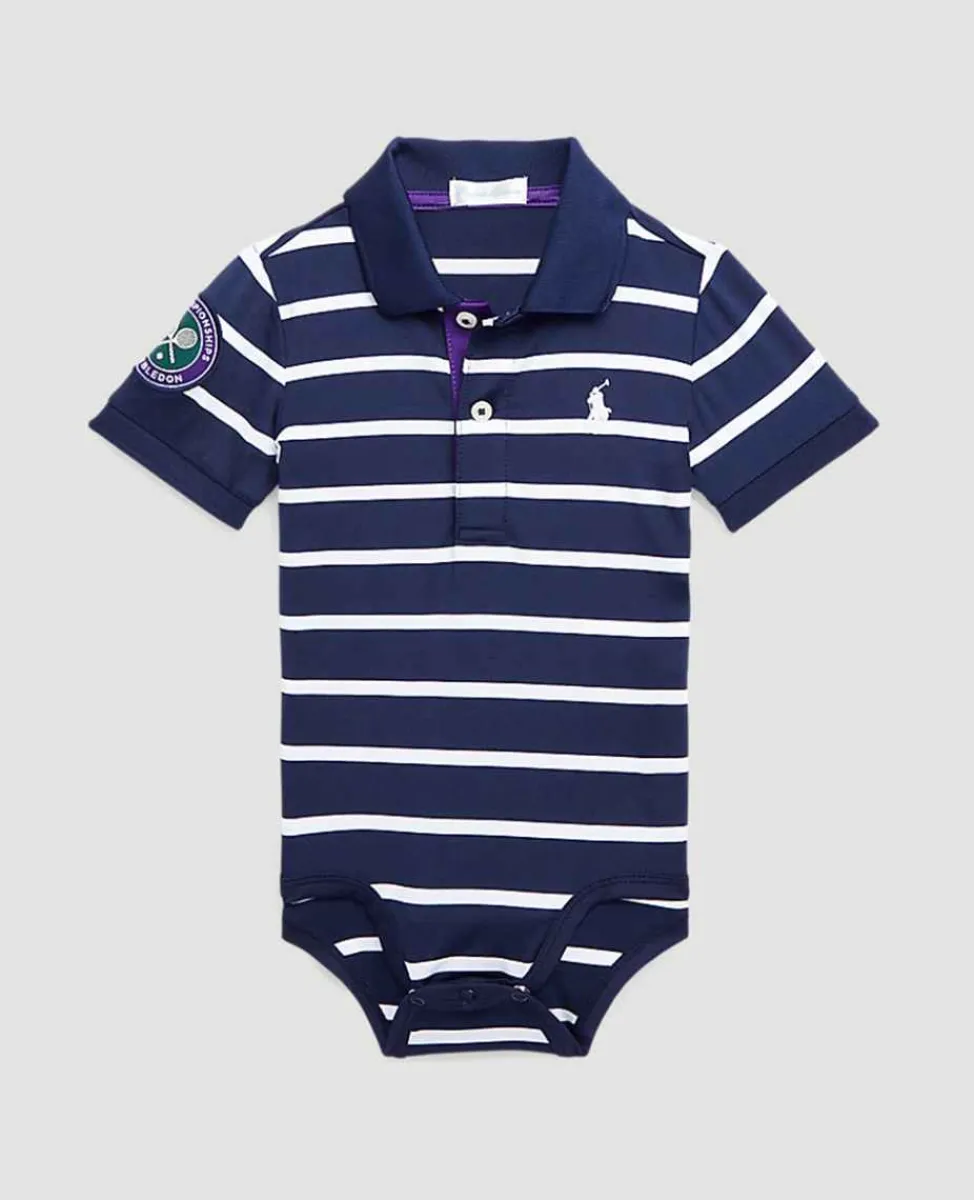 Ralph Lauren Baby*Polo One Piece Bodysuit - Navy