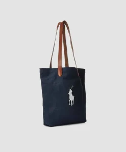 Ralph Lauren Totes*Polo Shopper Tote - Navy