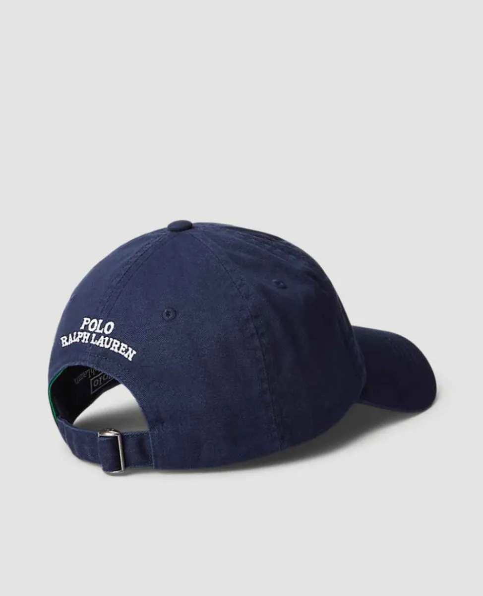 Ralph Lauren Headwear*Polo Wimbledon Cap - Navy & White