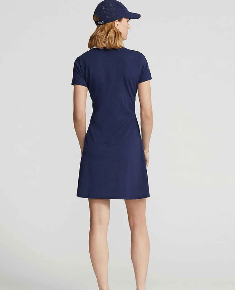 Ralph Lauren Polo Ralph Lauren*Polo Women's Chevron Pique Polo Dress - Multi