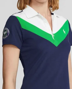 Ralph Lauren Polo Ralph Lauren*Polo Women's Chevron Pique Polo Dress - Multi