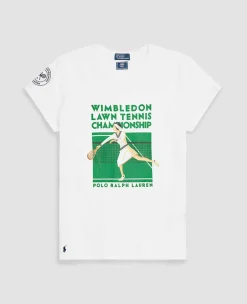 Ralph Lauren Polo Ralph Lauren*Polo Women's Graphic Jersey Tee - Tennis Player