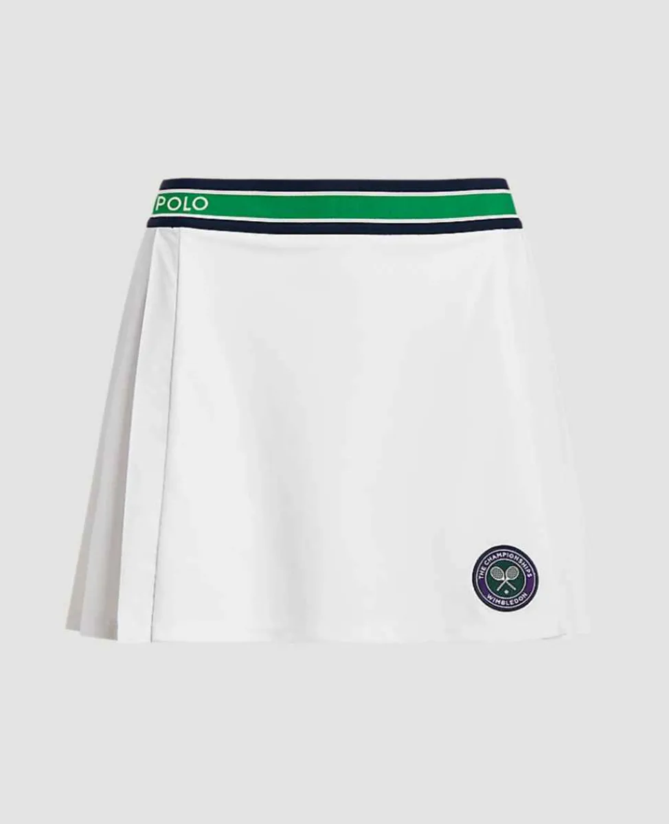 Ralph Lauren Polo Ralph Lauren*Polo Women's Pleated Wrap Skort - White
