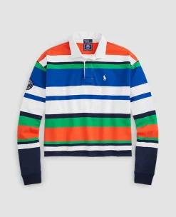 Ralph Lauren Polo Ralph Lauren*Polo Women's Long Sleeve Rugby Shirt - Multi
