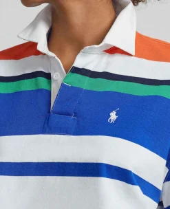 Ralph Lauren Polo Ralph Lauren*Polo Women's Long Sleeve Rugby Shirt - Multi