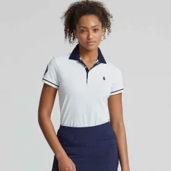 Ralph Lauren Polo Ralph Lauren*Polo Women's Short Sleeve Polo Shirt - White