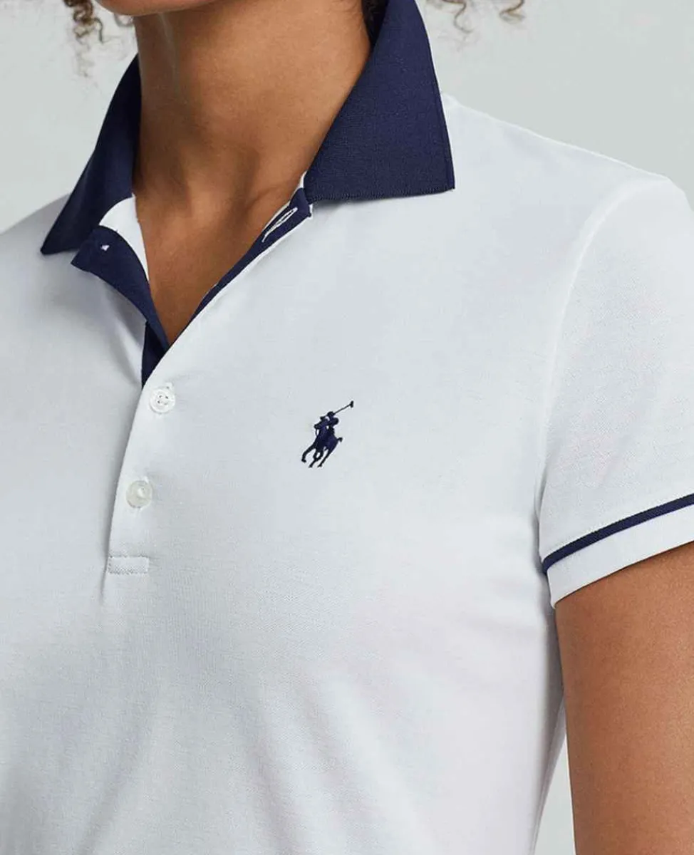 Ralph Lauren Polo Ralph Lauren*Polo Women's Short Sleeve Polo Shirt - White