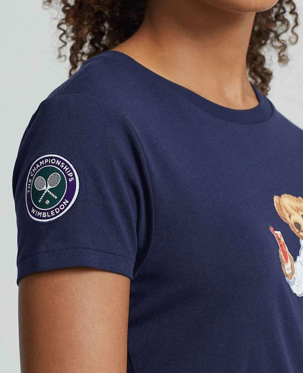 Ralph Lauren Polo Ralph Lauren*Polo Women's Bear Jersey Tee - Navy