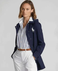 Ralph Lauren Polo Ralph Lauren*Polo Women's Umpire Twill Coat - Navy