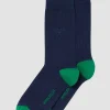 Wimbledon Socks*Socks Business - Navy & Green