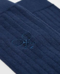 Wimbledon Socks*Socks Business - Navy & Green