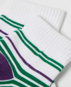 Wimbledon Socks*Socks Full Stripe