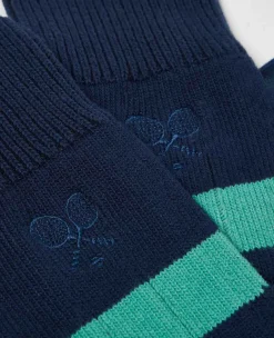 Wimbledon Socks*Socks Rugby - Navy & Green