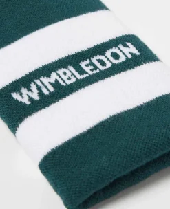 Wimbledon On-Court Accessories*Sweatband Large Single - Green