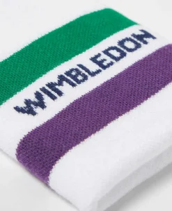 Wimbledon On-Court Accessories*Sweatband Large Single - White