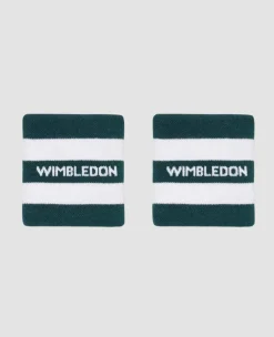 Wimbledon On-Court Accessories*Sweatbands Twin Pack - Green