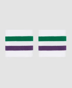 Wimbledon On-Court Accessories*Sweatbands Twin Pack - White