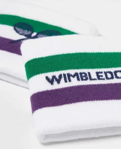 Wimbledon On-Court Accessories*Sweatbands Twin Pack - White
